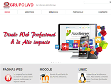 Tablet Screenshot of grupolwd.com